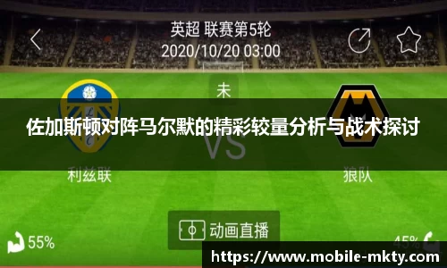 佐加斯顿对阵马尔默的精彩较量分析与战术探讨